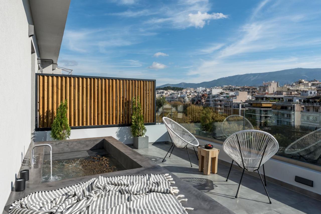 Hub Suites, Luxury Living In Atene Esterno foto