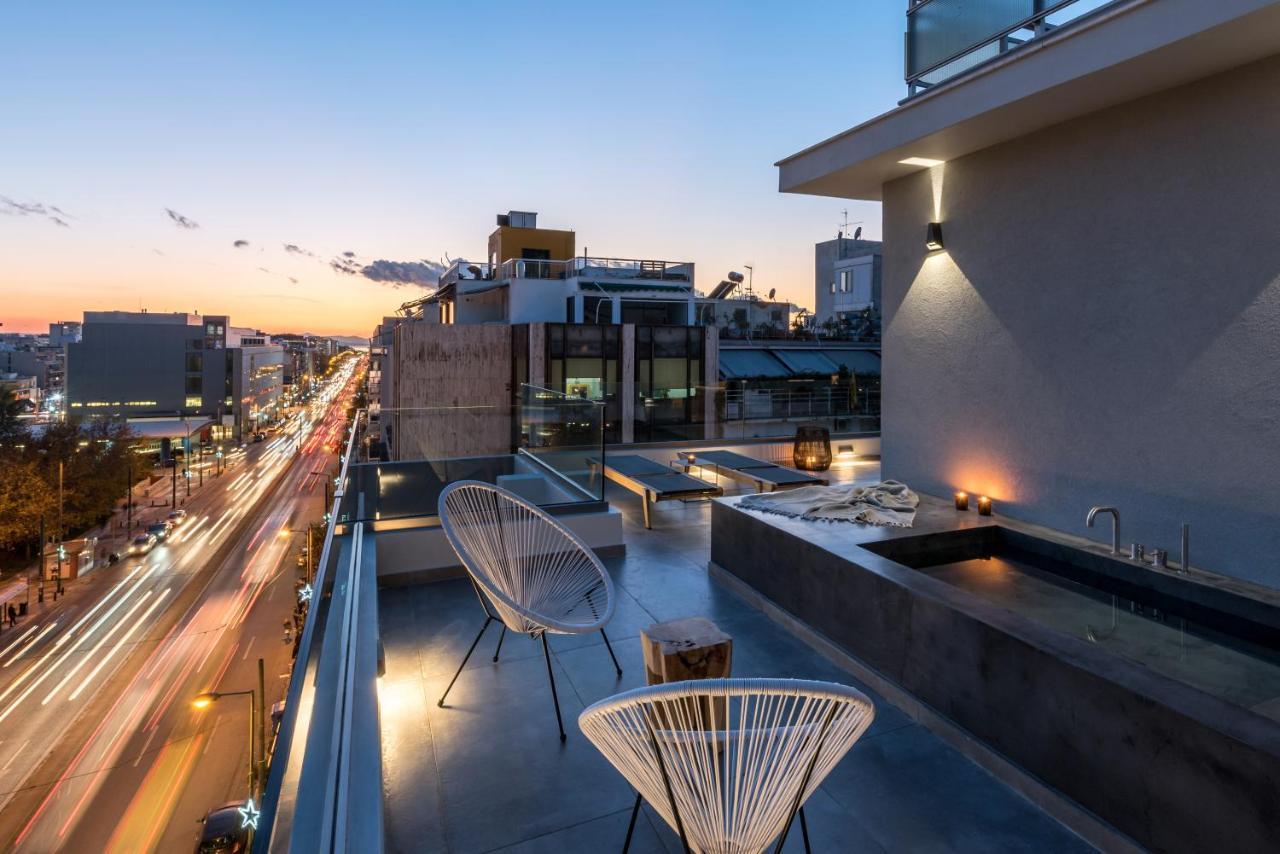 Hub Suites, Luxury Living In Atene Esterno foto